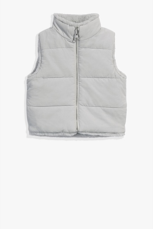 Reversible Faux Fur Vest