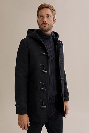 Navy Duffle Coat - Jackets & Coats | Country Road