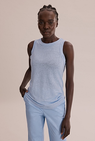 Linen Jersey Tank