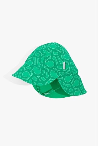 Recycled Nylon Blend Logo Swim Hat