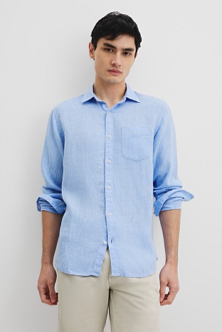 Organically Grown Linen Regular Fit Shirt
