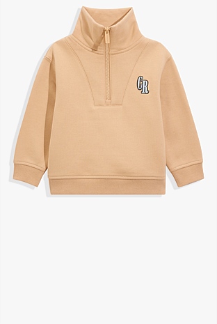 Organically Grown Cotton Logo Sweat