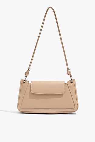 Zip Flap Crossbody Bag