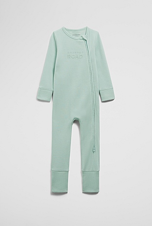 Organically Grown Cotton Waffle Jumpsuit