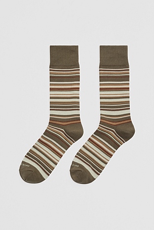 Multi Stripe Socks