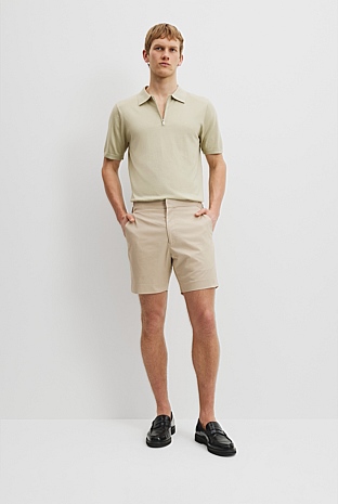 Organically Grown Cotton Strap Buckle Short