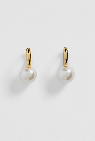 Sleeper Pearl Drop Earring