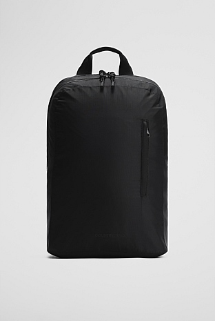 Textured Nylon Backpack