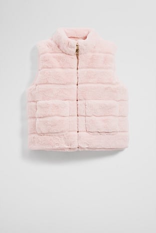 Reversible Faux Fur Vest