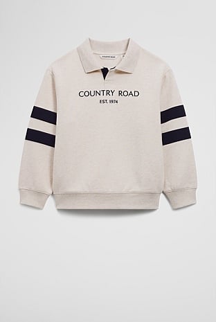 Organically Grown Cotton Collared Sweat