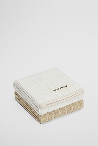 Mira  Australian Cotton Tea Towel Pack of 2