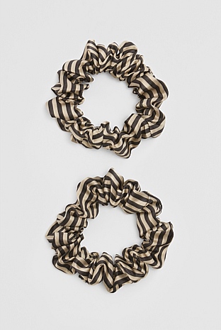Silk Scrunchie Pack of 2