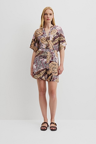 Country Road x Ngali Silk Print Short
