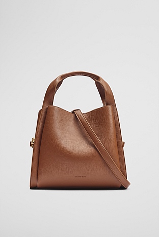 Middle Zip Crossbody Bag