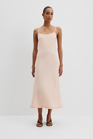 Organically Grown Linen Slip Dress