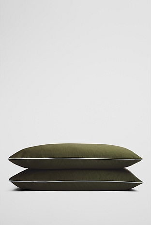 Dita Organically Grown Cotton Standard Pillowcase Pair