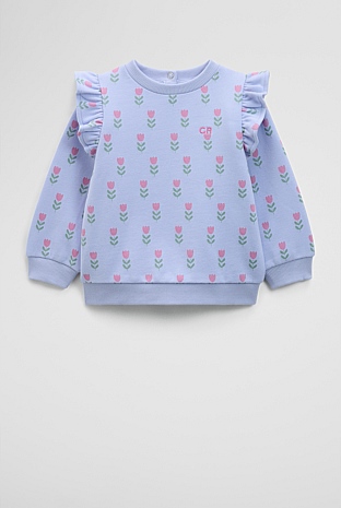 Frill Logo Sweat