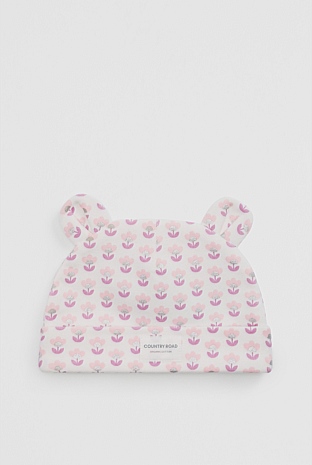 Organically Grown Cotton Newborn Beanie