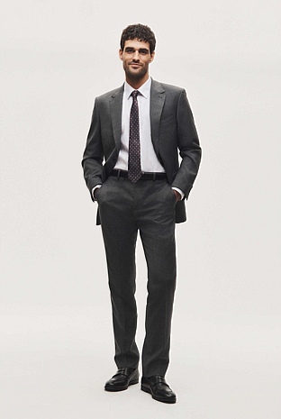 Regular Wool Blend Pant