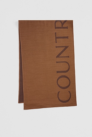 Branded Logo Scarf