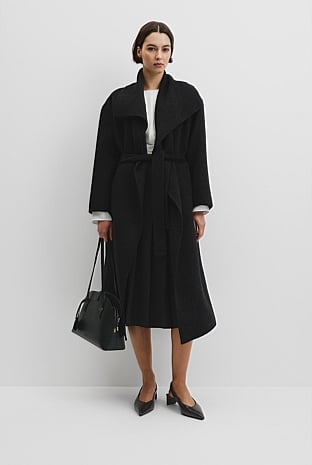 Oversized Wrap Coat