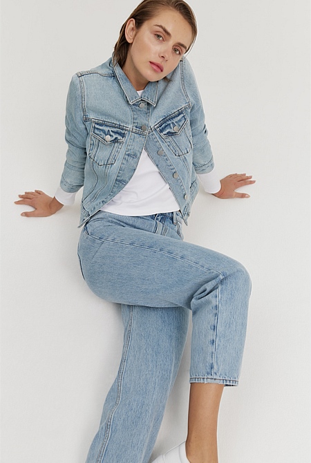 Sateen Jean by Country Road Online, THE ICONIC