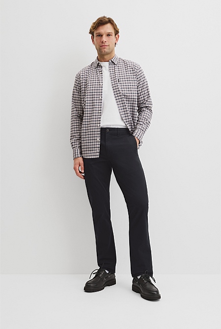 Australian Cotton Standard Fit Stretch Chino