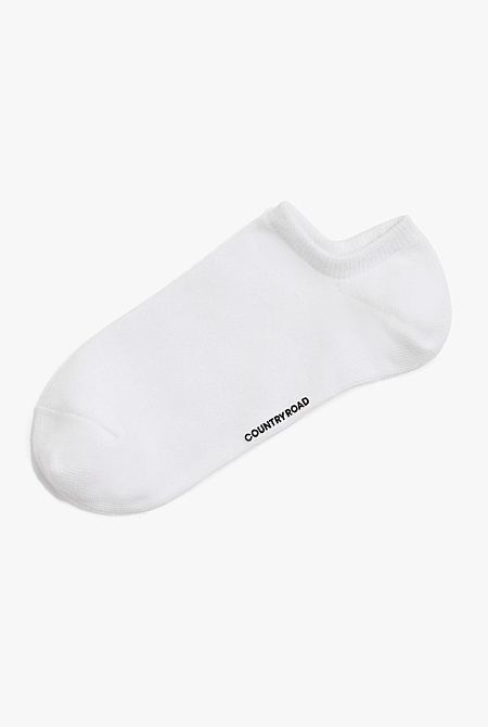 Australian Cotton Blend Sneaker Sock