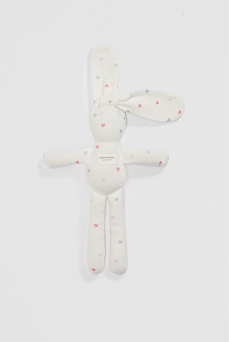 Organically Grown Cotton Rib Bunny