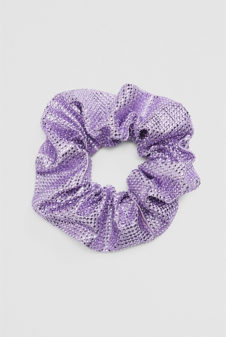 Crystal Scrunchie