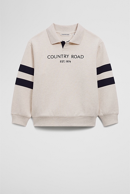 Organically Grown Cotton Collared Sweat