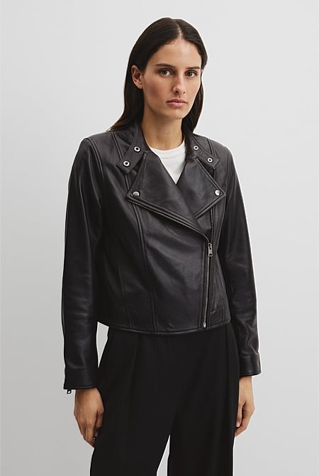 Leather Biker Jacket