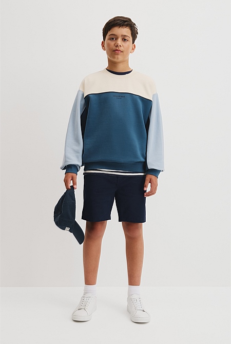 Teen Spliced Sweat