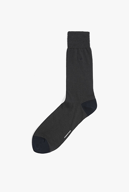 Contrast Sock