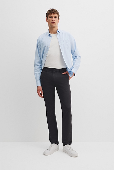 Australian Cotton Tapered Fit Stretch Chino