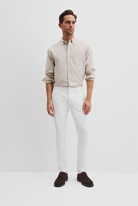 Australian Cotton Slim Fit Stretch Chino