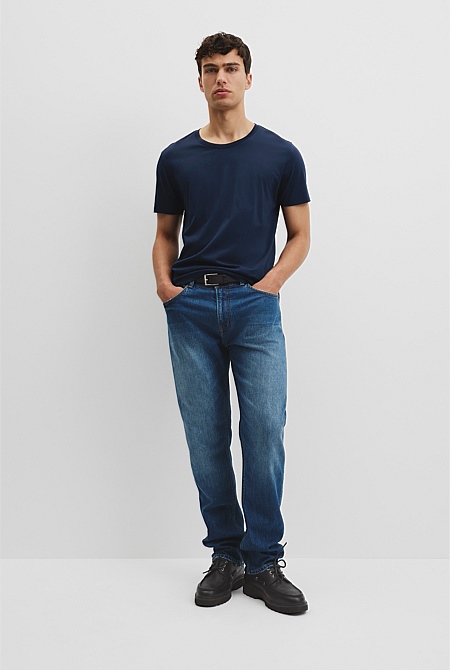 Pima Cotton Crew T-Shirt