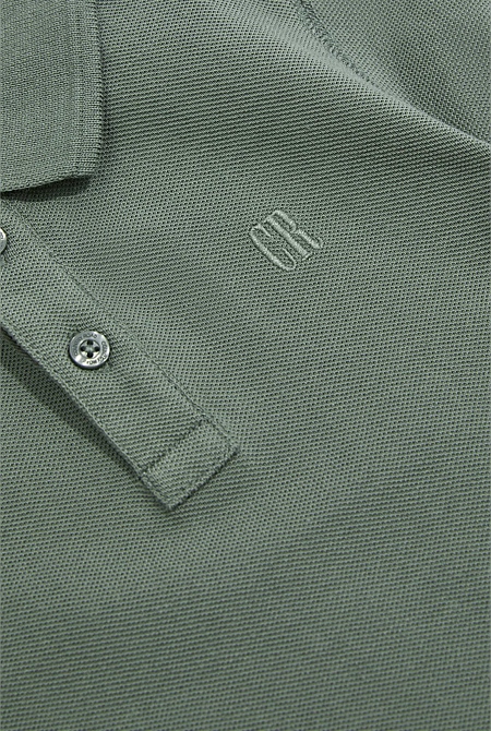 Organically Grown Cotton Polo Shirt