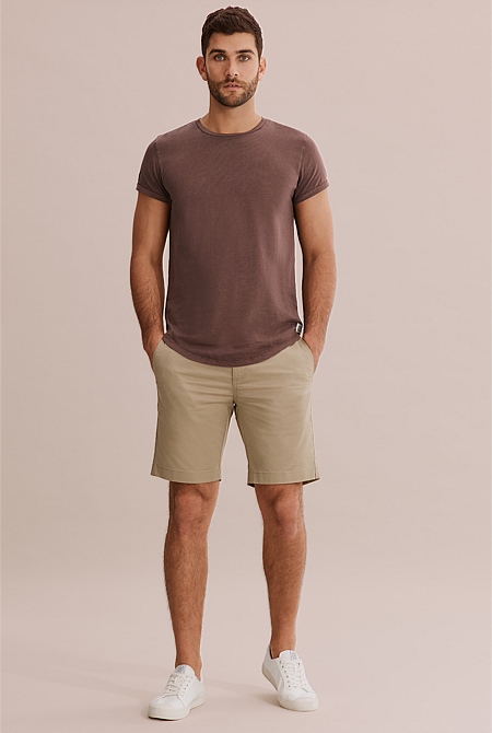 Australian Cotton Stretch Chino Short