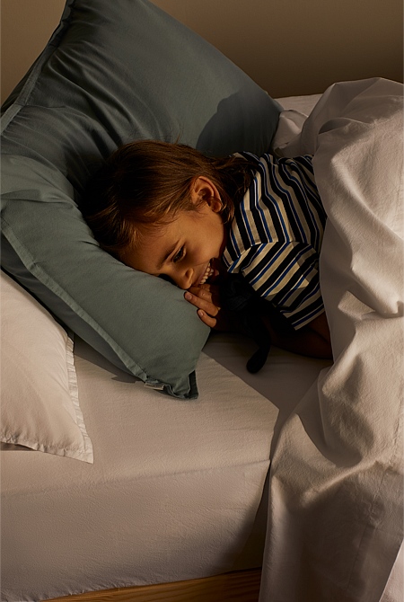 Brae Australian Cotton Double Fitted Sheet