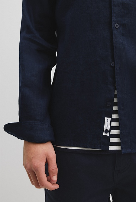 Teen Organically Grown Linen Shirt