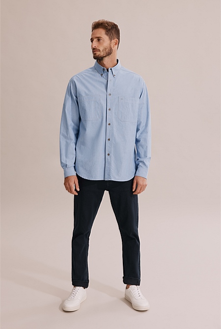 80s Reissue Unisex Chambray Shirt