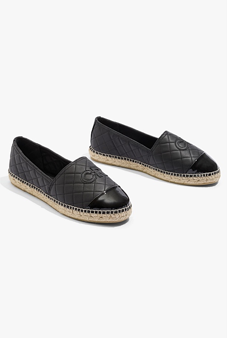 CR Quilted Espadrille