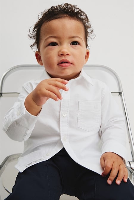 Organically Grown Cotton Oxford Shirt