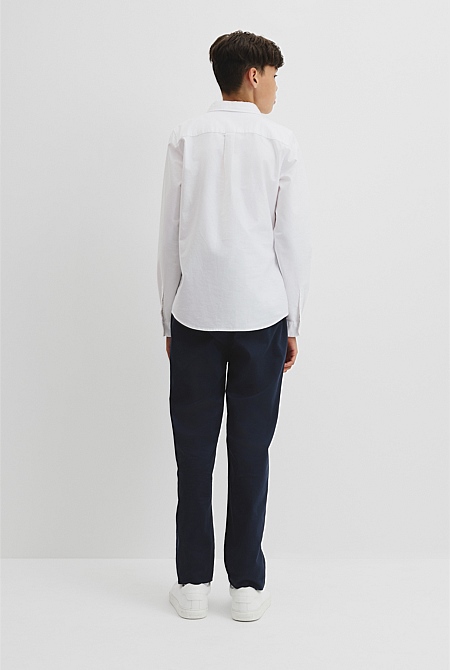 Teen Organically Grown Cotton Oxford Shirt