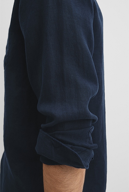 Organically Grown Linen Regular Fit Shirt