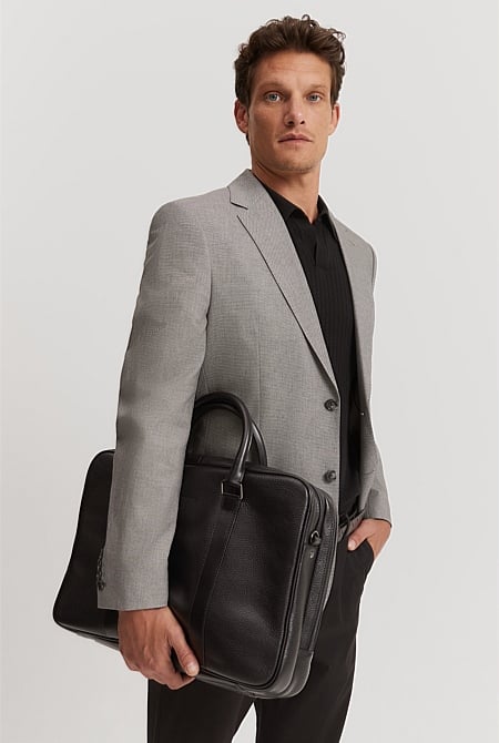 Leather Career Bag