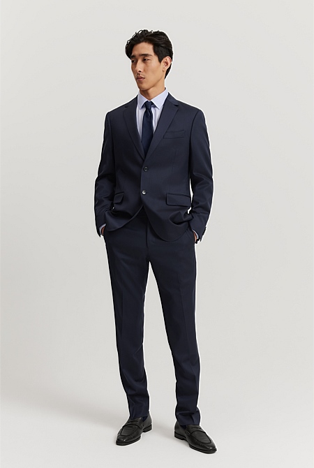 Regular Fit Australian Wool Travel Jacket