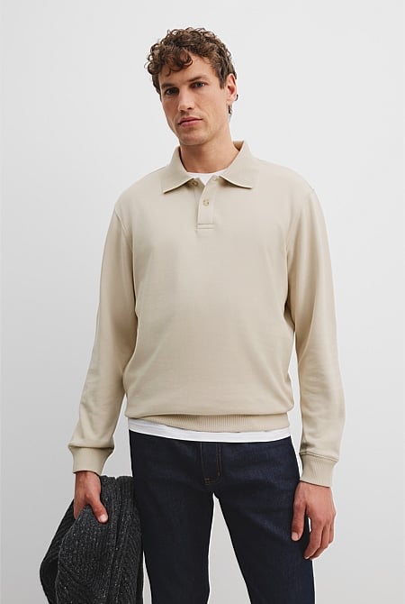 Australian Cotton Polo Sweat