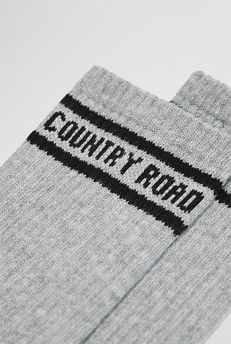 Australian Cotton Blend CR Sport Crew Sock